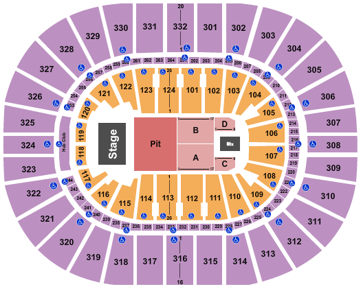 Smoothie King Center Niall Horan Seating Chart